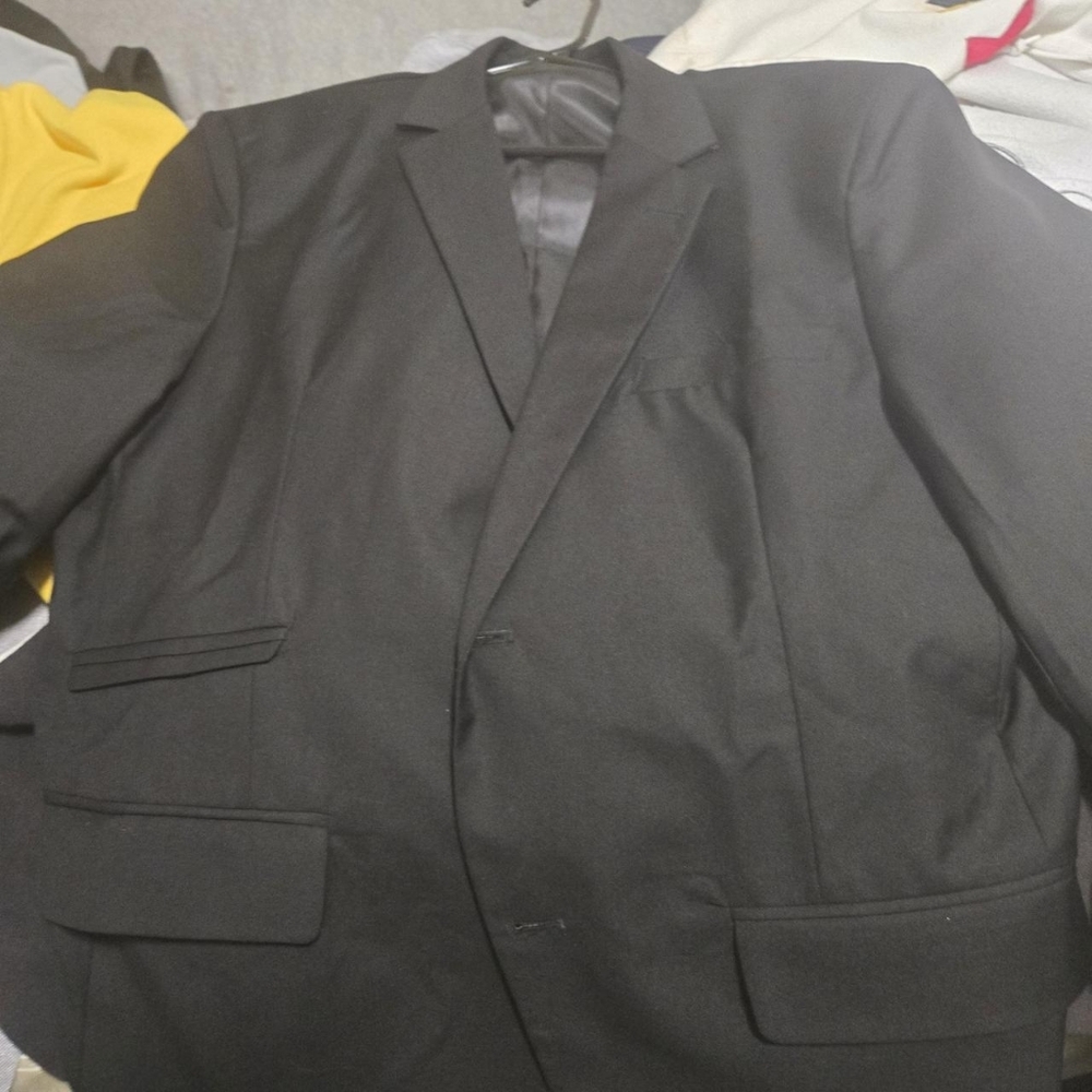 Express Men’s Black Two-Button Blazer
